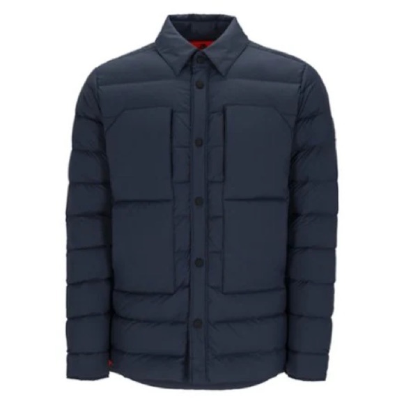 Obermeyer Men's Dark Blue Puffer Jacket - Picture 3 of 9